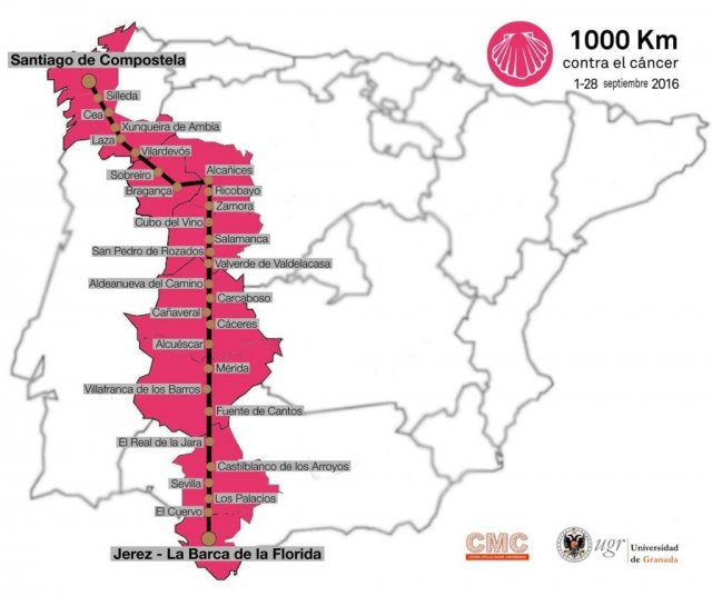 1000-km-contra-el-cáncer-itinerario 1000-km-contra-el-cáncer-itinerario